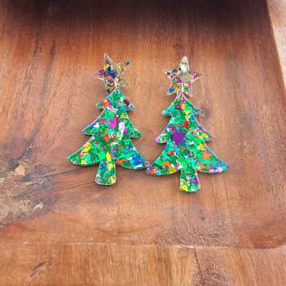 Christmas Tree Earrings