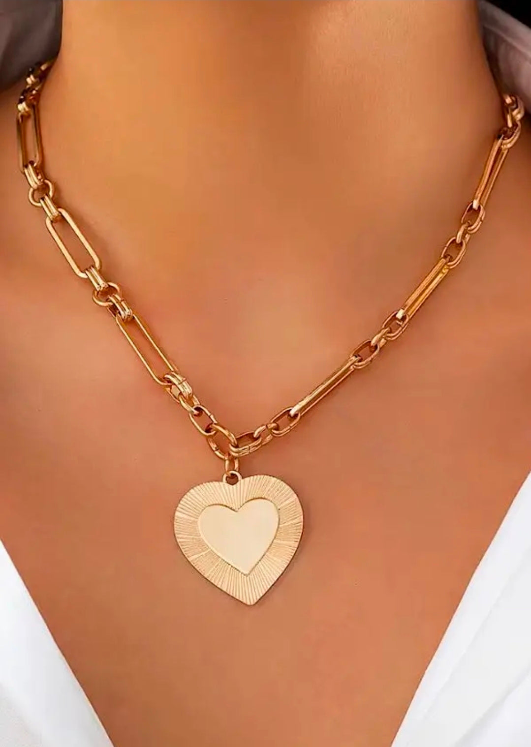 Heart Of Gold Necklace