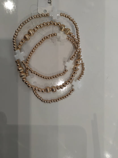 Cross Bracelet Stack