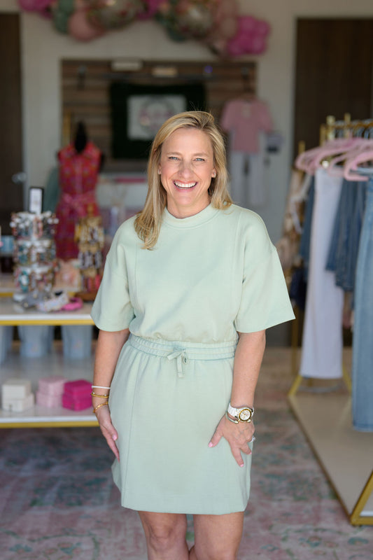 Lifetime Dress-Pistachio