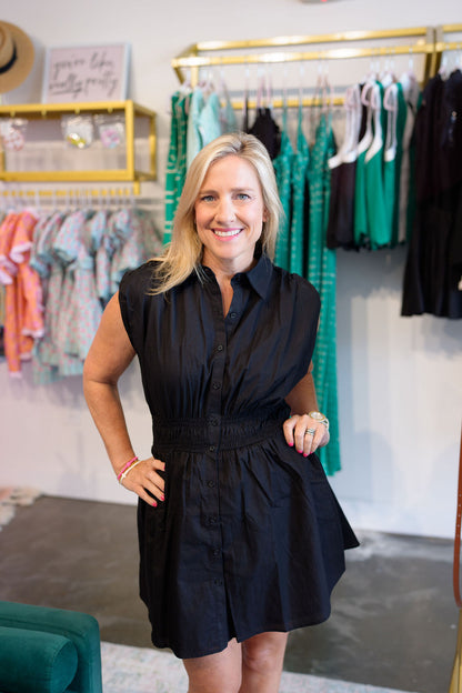 Emeralds Dress - Black