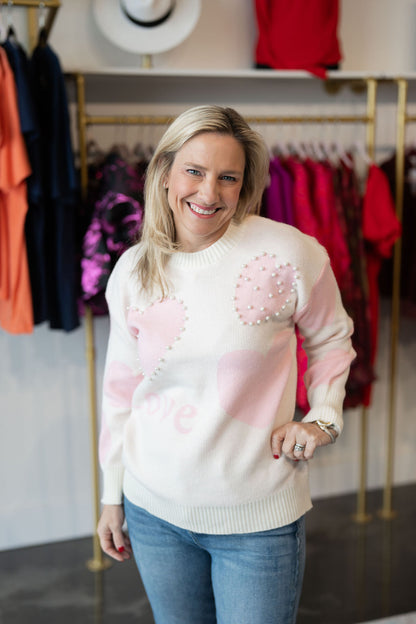 We ❤️ Pearls Sweater