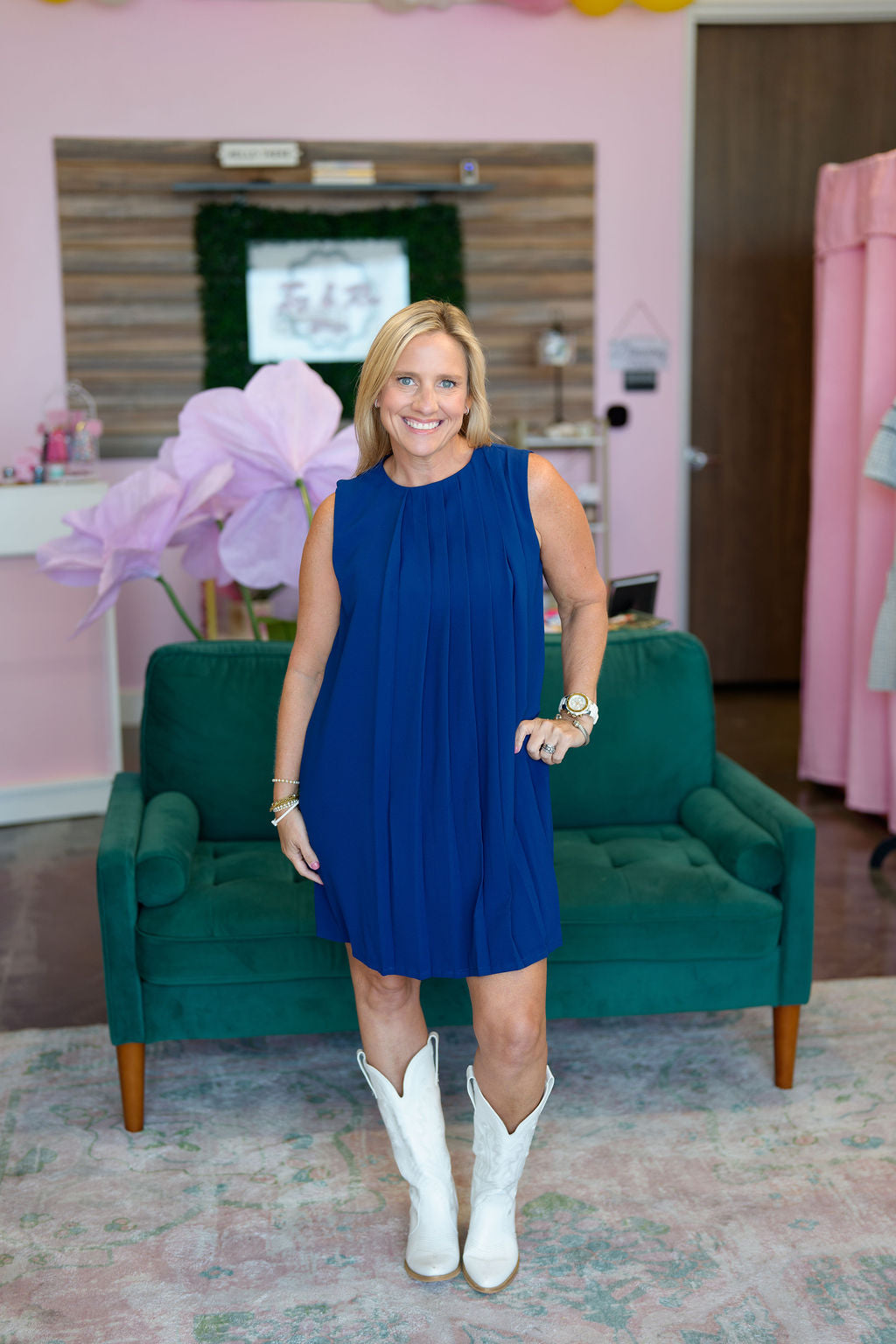Navy Staple Dress
