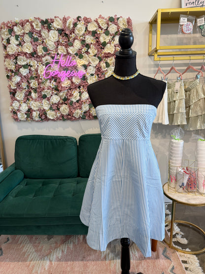 The Braes Strapless Dress