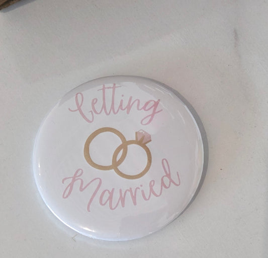 Getting Married Button
