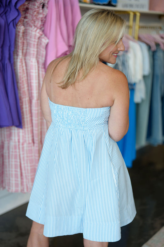 The Braes Strapless Dress