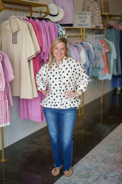 Hey Polka Top
