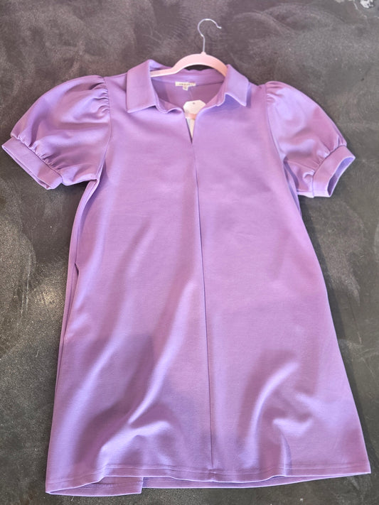 Purple Up Dress