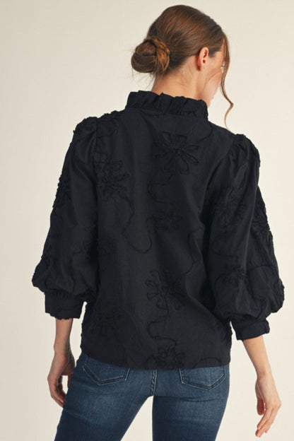 Flowers and Love Top