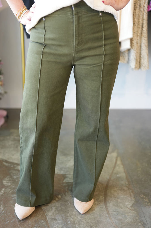 Olive Pants