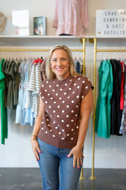 Polka Love Top
