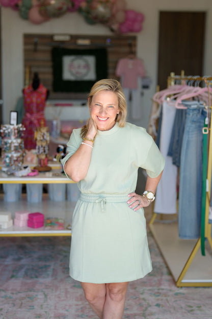 Lifetime Dress-Pistachio