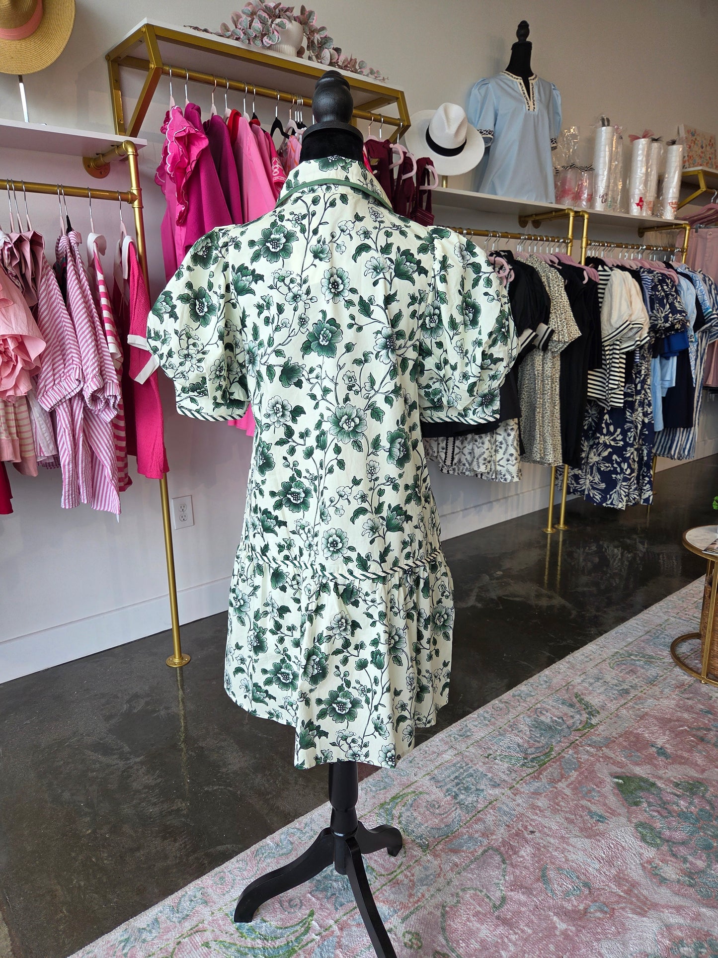 Green Gardens Dress