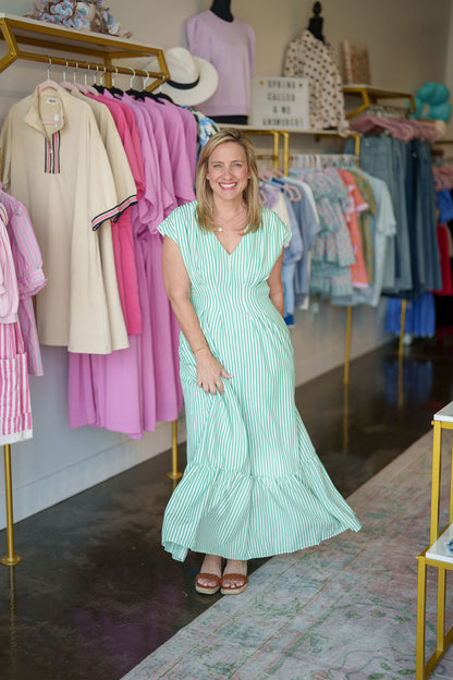 The Dame Stripe Dress