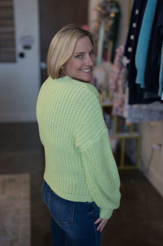 Lime Light Sweater