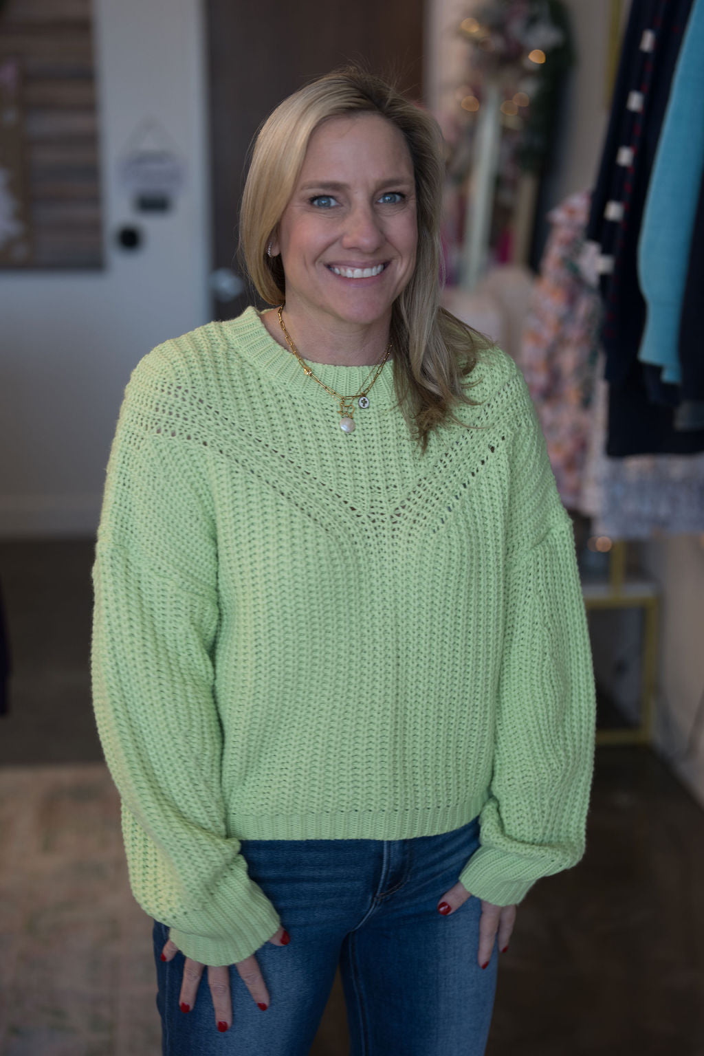 Lime Light Sweater