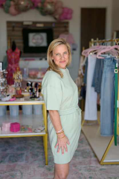 Lifetime Dress-Pistachio