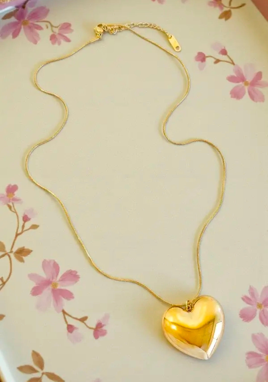 Solid Heart Necklace