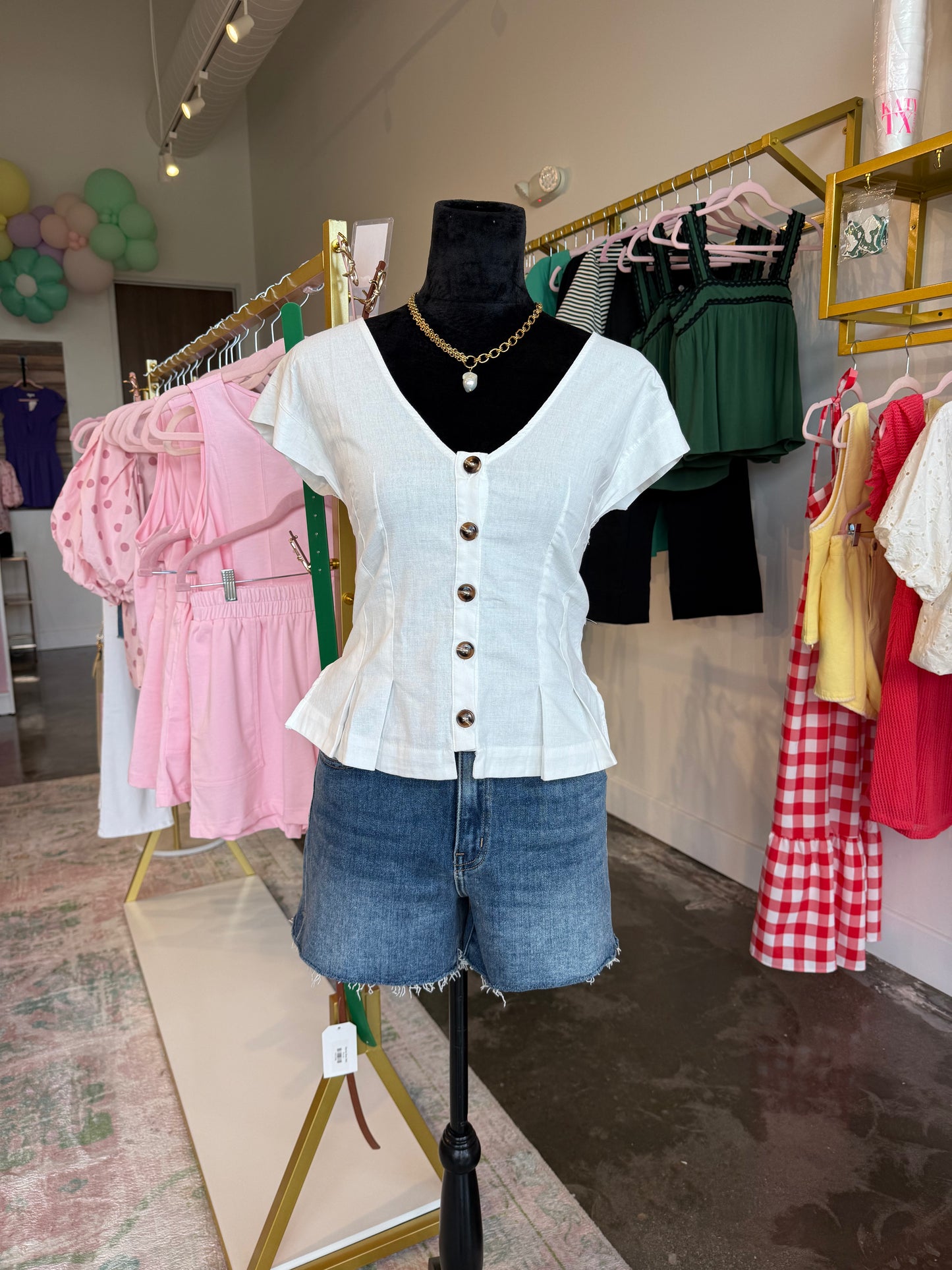 The Office Button Down Top