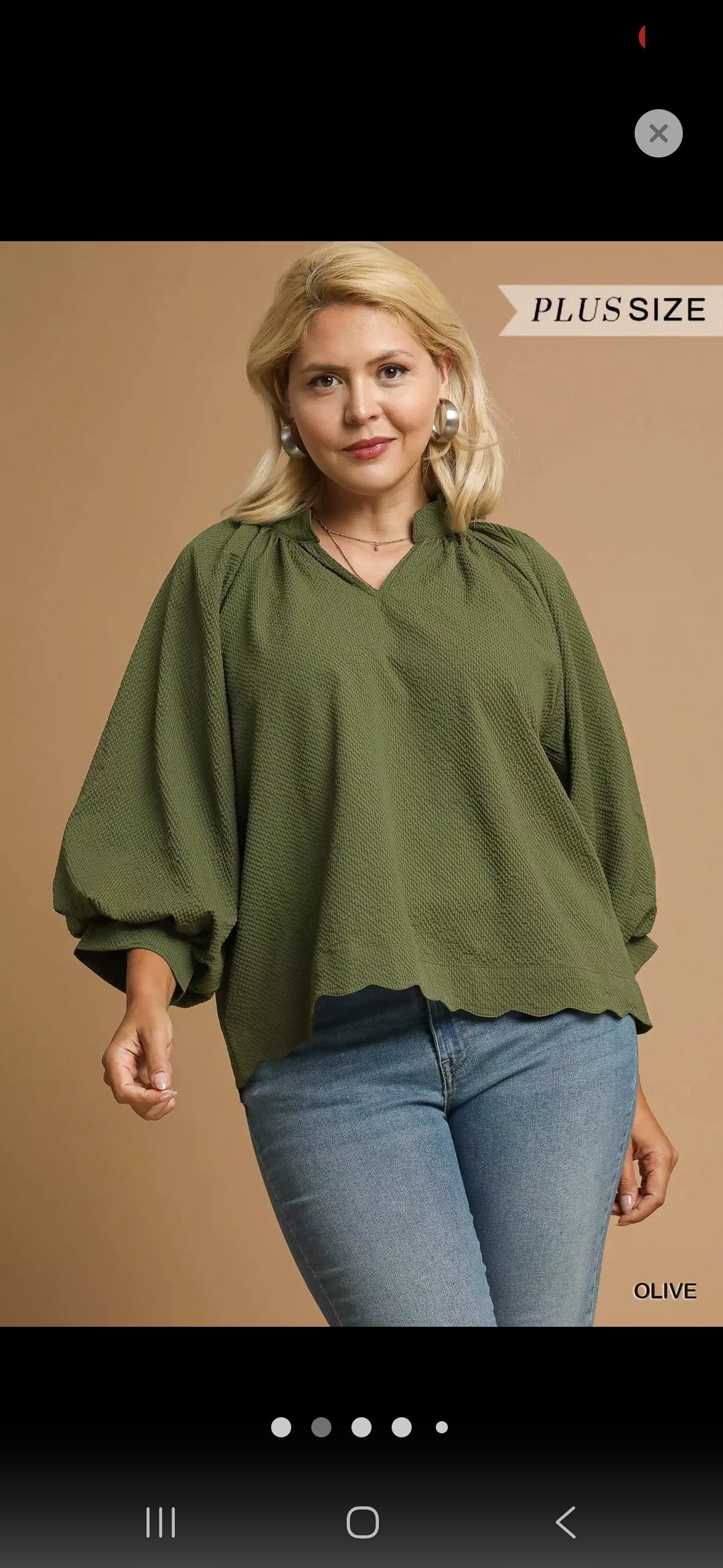 Olive State Of Mind Top