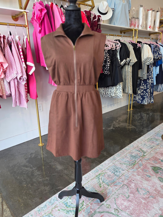 Shaken Espresso Dress