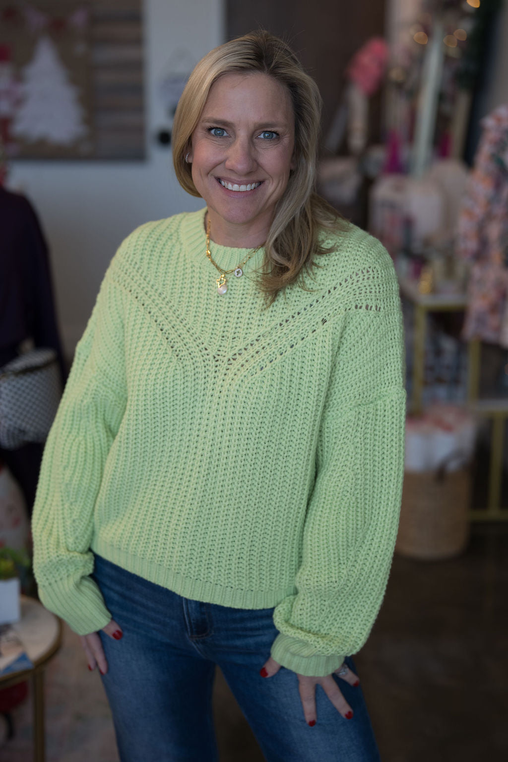 Lime Light Sweater