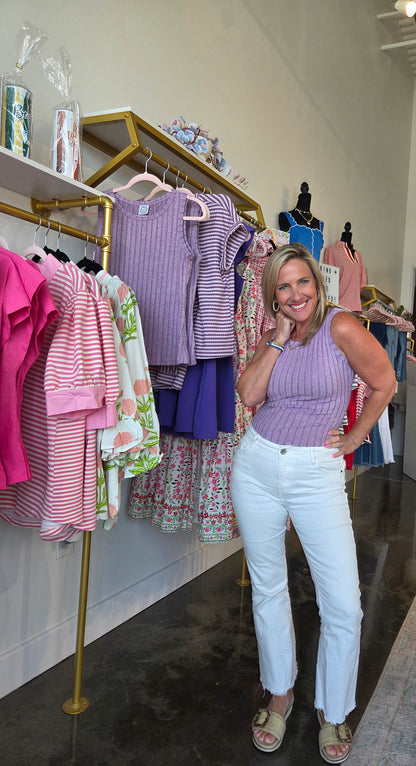 The Break Purple Top