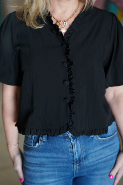 Black All Day Top
