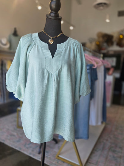 Seafoam Top