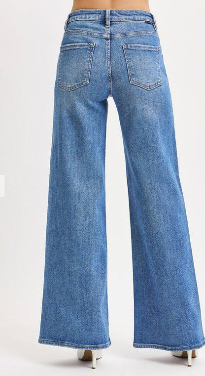 High Rise Wide Leg