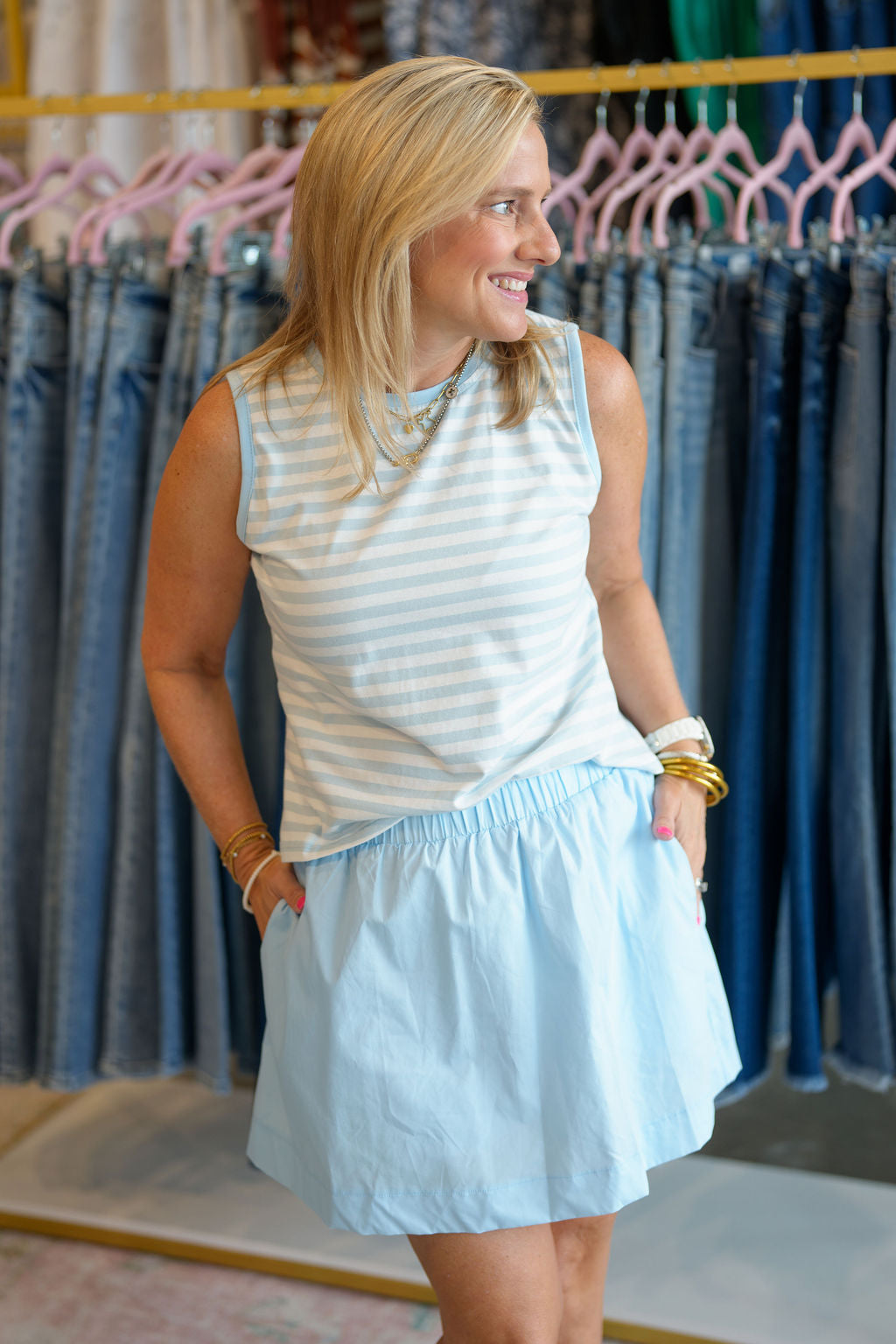 The School Skirt Set