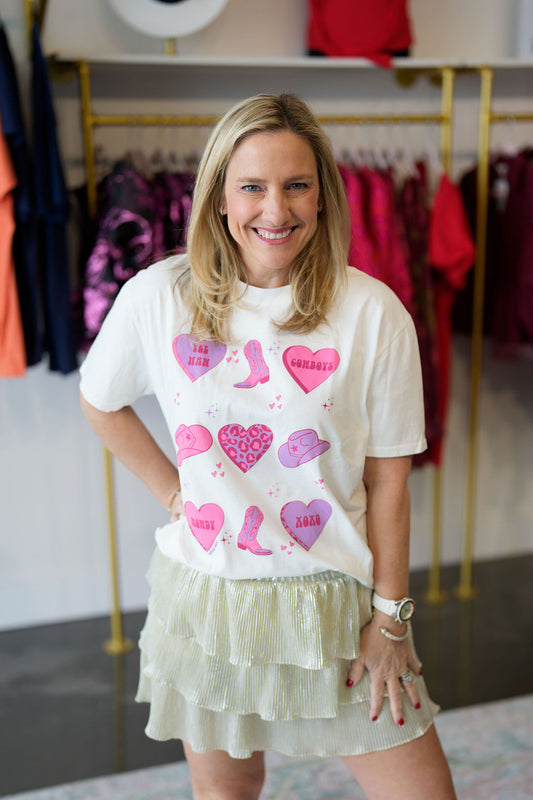 Western Valentine Element's Blank Tee