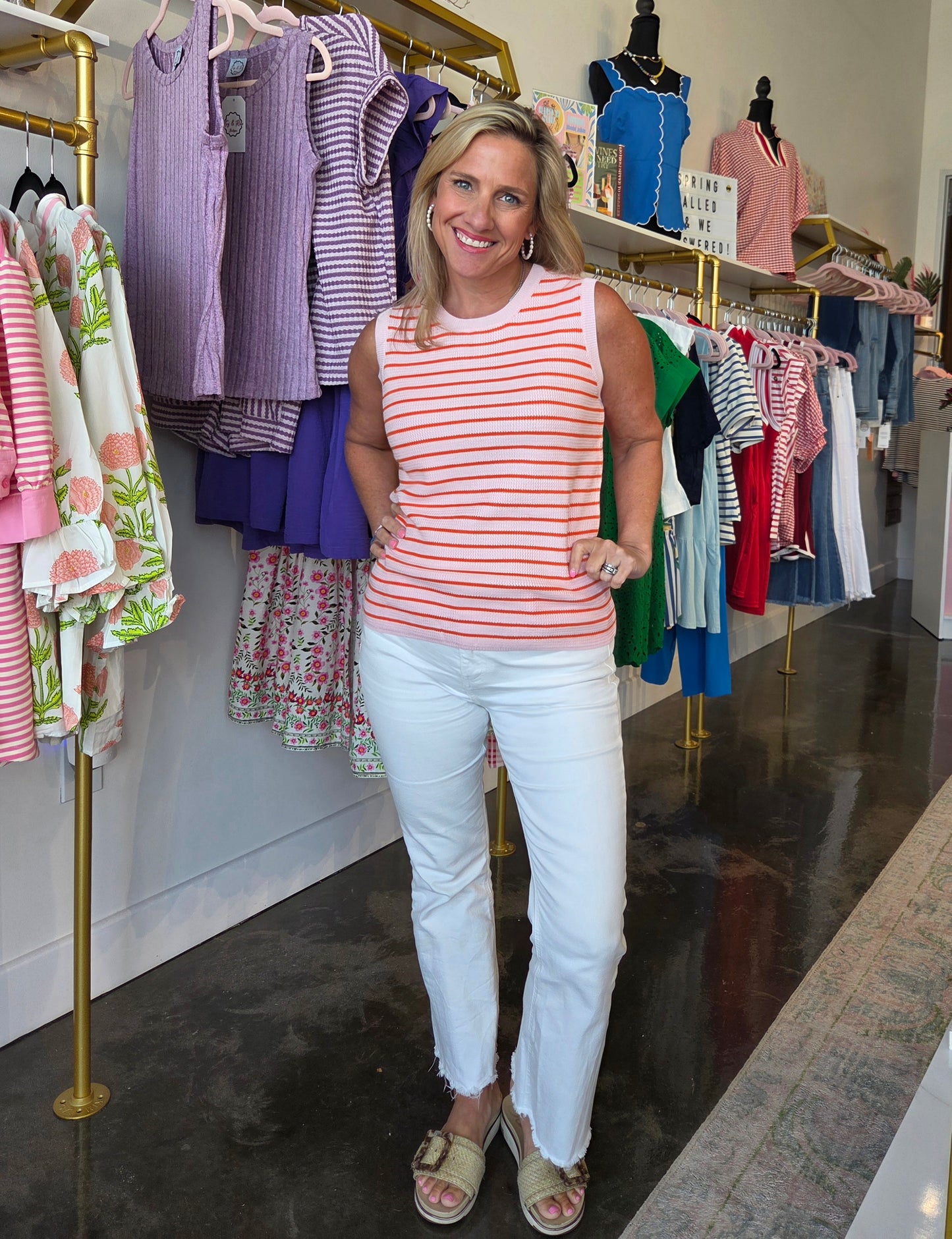 Fisher Stripe Top