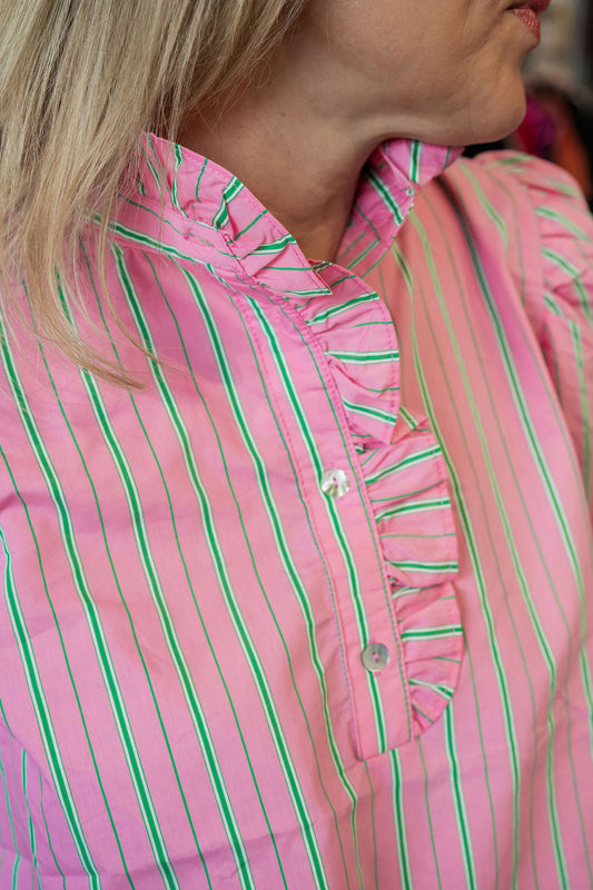 The Assistant Top-pink