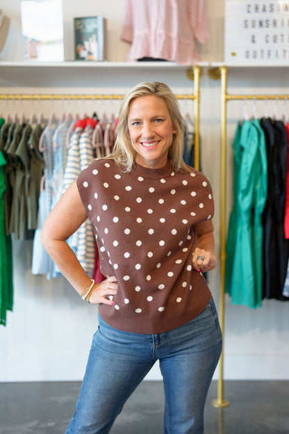 Polka Love Top