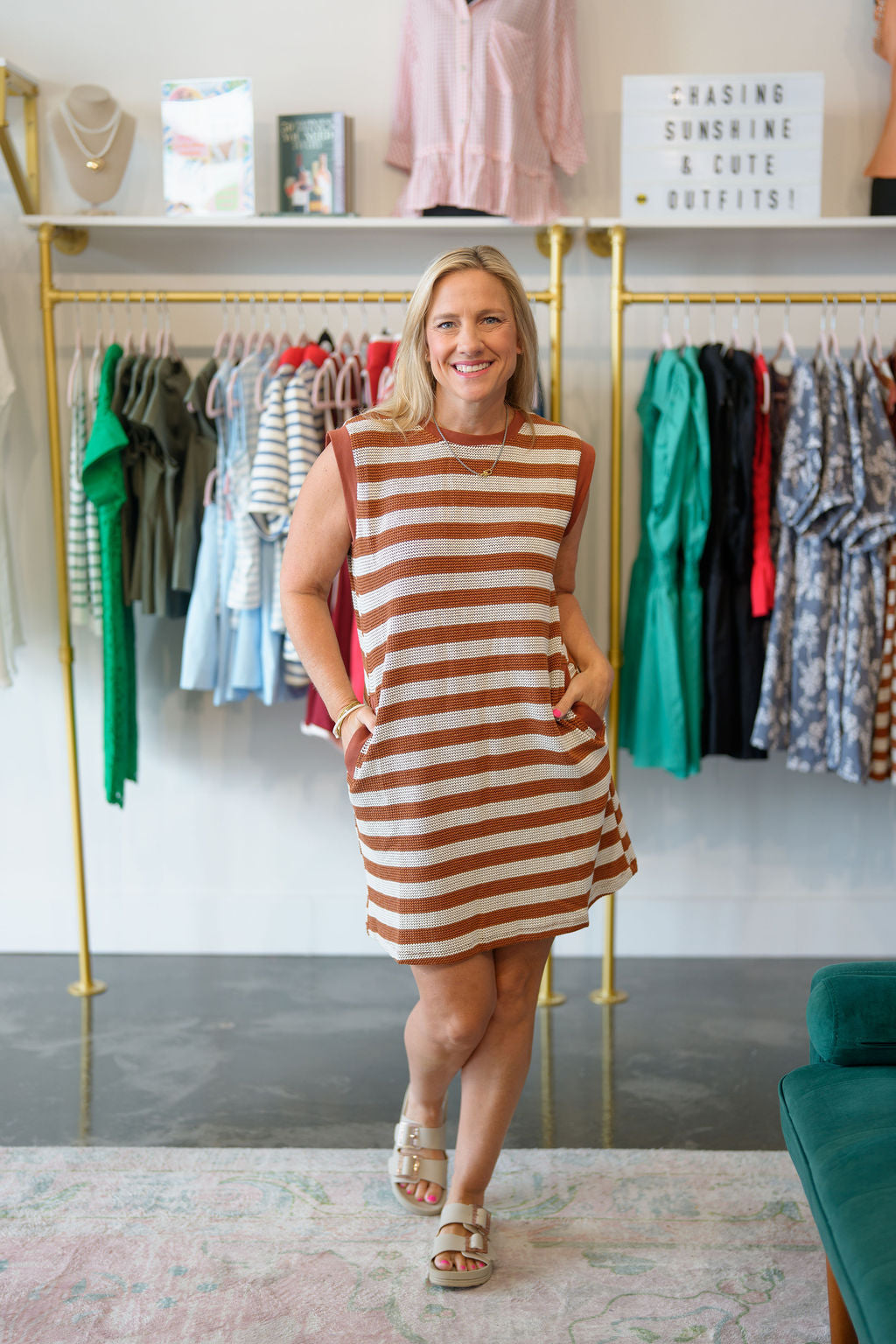Spicey Stripe Dress