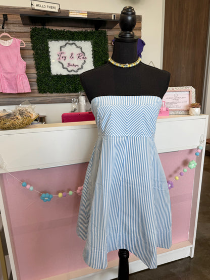 The Braes Strapless Dress