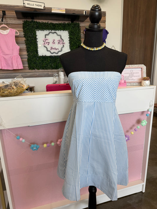The Braes Strapless Dress